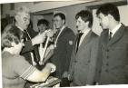 Dekorování mistrů republiky družstev 1984